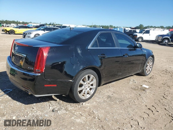 2008 Cadillac CTS RWD w/1SB with VIN 1G6DV57V880175452, listed as a Copart auction lot 80971894 with 127,298 mi miles and Salvage Title. Bid and sale history available at carsss.com. Image 3.