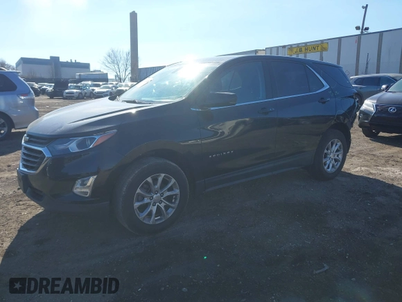 2019 Chevrolet Equinox LT z VIN 2GNAXUEV9K6190524, wystawiony jako IAAI lot #41672580 z przebiegiem 94 654 mil mil oraz . Historia ofert i sprzedaży dostępna na DreamBid. Obrazek 16.