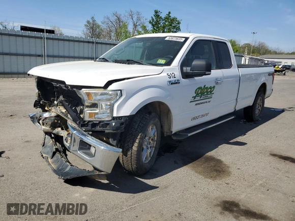 2016 Ford F-150 XLT with VIN 1FTEX1EF3GKD35398, listed as a Copart auction lot 53823635 with 0 mi miles and Salvage Title. Bid and sale history available at carsss.com. Image 1.