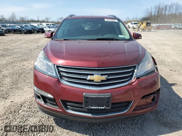 2017 Chevrolet Traverse LT with VIN 1GNKVGKD8HJ158750, listed as a Copart auction lot 54239895 with 125,590 mi miles and Salvage Title. Bid and sale history available at DreamBid. Image 5.