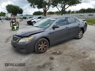 2011 Toyota Camry LE with VIN 4T4BF3EK9BR182250, listed as a Copart auction lot 62297145 with 184,490 mi miles and Salvage title. Bid and sale history available at DreamBid. Image 1.