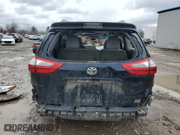 2015 Toyota Sienna Ltd with VIN 5TDDK3DC2FS111205, listed as a Copart auction lot 48131765 with 175,782 mi miles and Salvage Title. Bid and sale history available at carsss.com. Image 6.