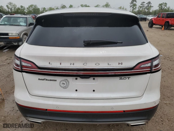 2019 Lincoln Nautilus Reserve with VIN 2LMPJ6L96KBL12639, listed as a Copart auction lot 50910805 with NaN miles and Salvage Title. Bid and sale history available at carsss.com. Image 6.