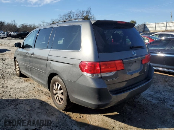 2008 Honda Odyssey EX-L with VIN 5FNRL38678B410526, listed as a Copart auction lot 86491384 with 185,279 mi miles and Salvage Title. Bid and sale history available at carsss.com. Image 2.