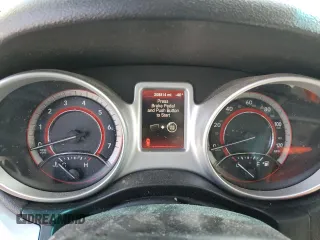 2014 Dodge Journey SE with VIN 3C4PDCAB3ET216956, listed as a Copart auction lot 53974965 with 208,814 mi miles and Clean Title. Bid and sale history available at carsss.com. Image 9.