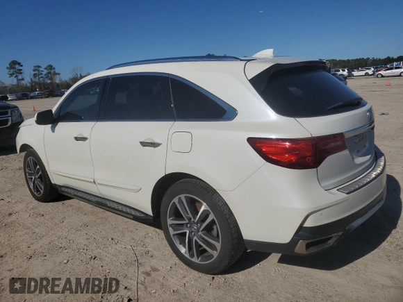 2017 Acura MDX Advance с VIN 5FRYD3H87HB004755, выставлен на аукционе Copart как лот 85696374 с пробегом 142 254 миль миль и Списание • Salvage title. История ставок и продаж доступна на DreamBid. Изображение 2.