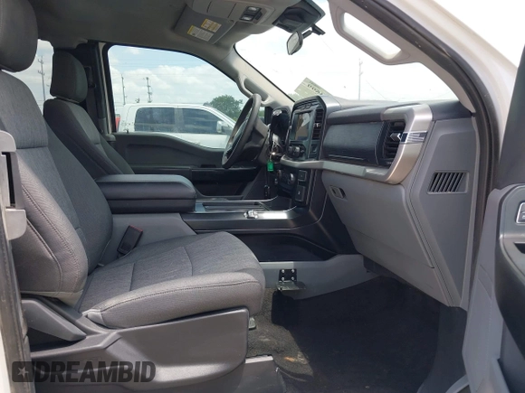 2021 Ford F-150 XL with VIN 1FTEX1EP7MKF05489, listed as a IAAI auction lot 42524599 with 82,824 mi miles and . Bid and sale history available at DreamBid. Image 5.