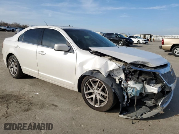 2012 Ford Fusion SEL with VIN 3FAHP0JAXCR206068, listed as a Copart auction lot 46082685 with 199,642 mi miles and Salvage Title. Bid and sale history available at DreamBid. Image 4.