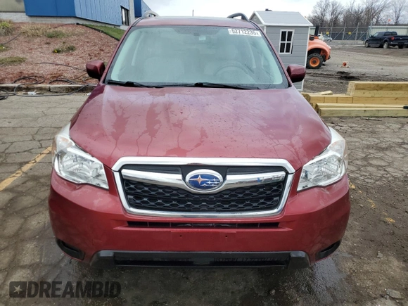 2015 Subaru Forester 2.5i Premium with VIN JF2SJADC2FH468047, listed as a Copart auction lot 52712235 with 105,316 mi miles and Clean Title. Bid and sale history available at carsss.com. Image 5.
