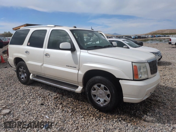 2005 Cadillac Escalade with VIN 1GYEK63N75R191326, listed as a Copart auction lot 52216355 with 177,330 mi miles and Salvage title. Bid and sale history available at DreamBid. Image 4.