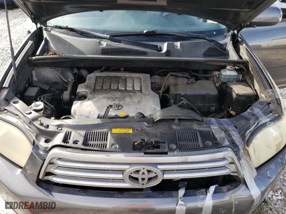 2009 Toyota Highlander with VIN JTEDS41AX92089583, listed as a Copart auction lot 44711835 with 266,399 mi miles and Salvage Title. Bid and sale history available at carsss.com. Image 12.