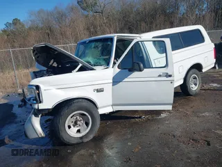 1996 Ford F-150 Special with VIN 1FTEF15N4TNA13873, listed as a IAAI auction lot 41650438 with 1 mi miles. Bid and sale history available at carsss.com. Image 2.