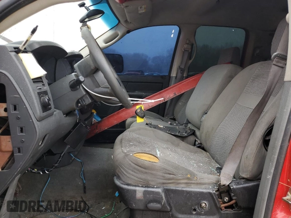 2006 Dodge 1500 SLT with VIN 1D7HU18246S569181, listed as a Copart auction lot 44011435 with 288,222 mi miles and Salvage title. Bid and sale history available at DreamBid. Image 7.