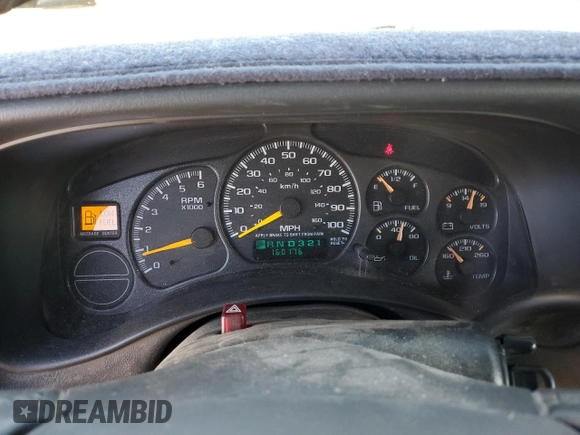 2001 GMC Sierra 1500 SLE z VIN 2GTEC19T511251862, wystawiony jako Copart lot #44266185 z przebiegiem 160 176 mil mil oraz Szkoda całkowita • Salvage title. Historia ofert i sprzedaży dostępna na DreamBid. Obrazek 9.