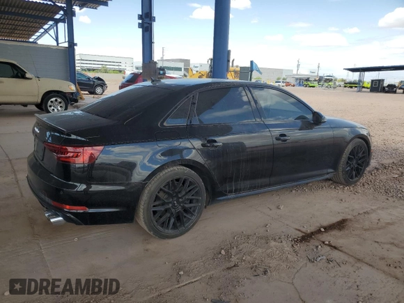2019 Audi S4 Premium Plus z VIN WAUB4AF45KA067958, wystawiony jako Copart lot #53615835 z przebiegiem 49 331 mil mil oraz Czysty tytuł • Clean title. Historia ofert i sprzedaży dostępna na DreamBid. Obrazek 3.