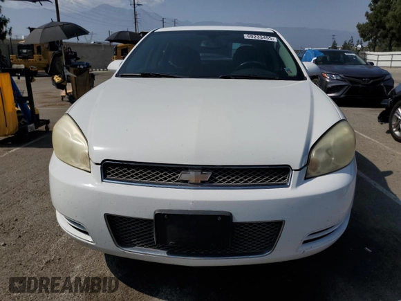 2012 Chevrolet Impala LS Fleet with VIN 2G1WF5E34C1126565, listed as a Copart auction lot 60233495 with 154,528 mi miles and Salvage title. Bid and sale history available at DreamBid. Image 5.