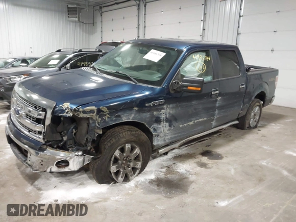 2014 Ford F-150 XL with VIN 1FTFW1EF7EKG57692, listed as a IAAI auction lot 41996378 with 111,113 mi miles. Bid and sale history available at carsss.com. Image 17.