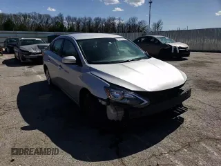2019 Nissan Sentra S z VIN 3N1AB7AP1KY456698, wystawiony jako Copart lot #52703265 z przebiegiem 55 073 mil mil oraz Szkoda całkowita • Salvage title. Historia ofert i sprzedaży dostępna na DreamBid. Obrazek 11.