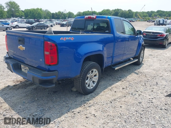 2018 Chevrolet Colorado 4WD LT with VIN 1GCHTCEN8J1135416, listed as a IAAI auction lot 42402972 with 42,963 mi miles and . Bid and sale history available at DreamBid. Image 4.