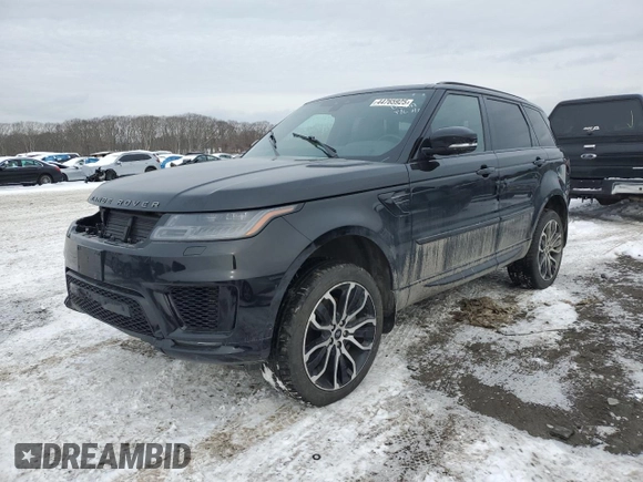 2022 Land Rover Range Rover Sport HSE Silver Edition z VIN SALWR2SU3NA220366, wystawiony jako Copart lot #44765925 z przebiegiem 43 672 mil mil oraz Szkoda całkowita • Salvage title. Historia ofert i sprzedaży dostępna na DreamBid. Obrazek 1.