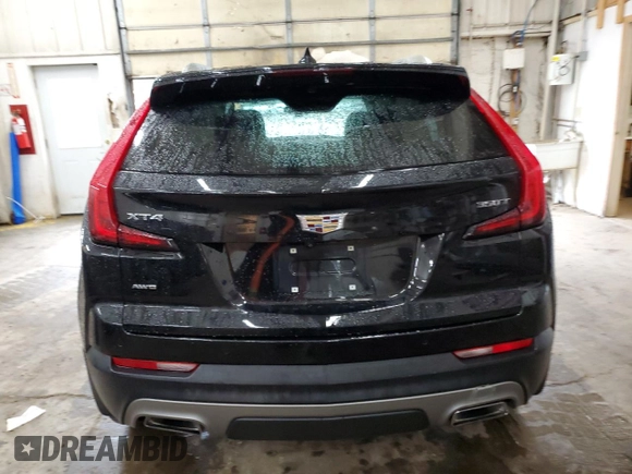 2020 Cadillac XT4 AWD Premium Luxury with VIN 1GYFZDR46LF119731, listed as a Copart auction lot 57614305 with 17,614 mi miles and Salvage title. Bid and sale history available at DreamBid. Image 6.