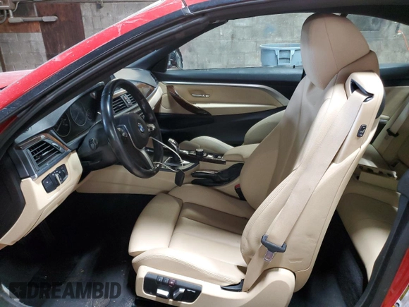 2017 BMW 4 Series 430i z VIN WBA4U7C50H5D43282, wystawiony jako Copart lot #47226685 z przebiegiem 30 973 mil mil oraz Szkoda całkowita • Salvage title. Historia ofert i sprzedaży dostępna na DreamBid. Obrazek 7.