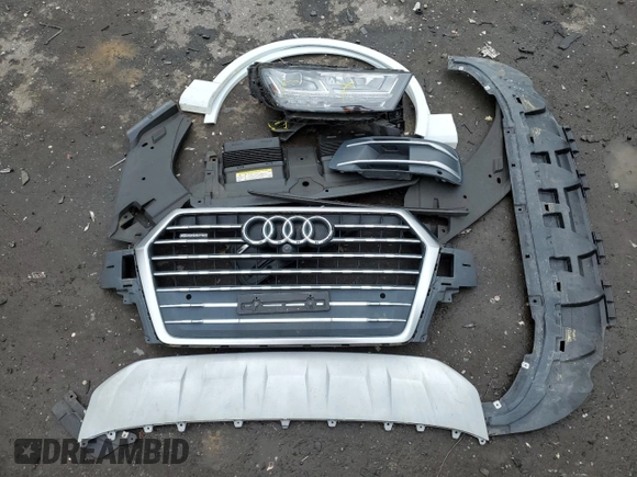 2019 Audi Q7 Premium Plus with VIN WA1LHAF79KD024240, listed as a Copart auction lot 57063645 with 77,844 mi miles and Salvage title. Bid and sale history available at DreamBid. Image 13.