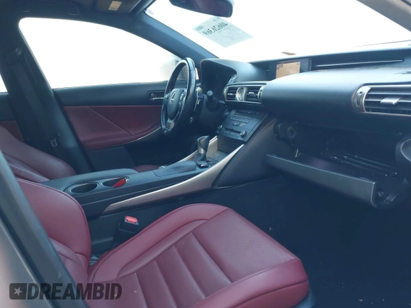 2016 Lexus IS 350 with VIN JTHCE1D24G5011546, listed as a IAAI auction lot 40626369 with 103,178 mi miles and . Bid and sale history available at DreamBid. Image 5.