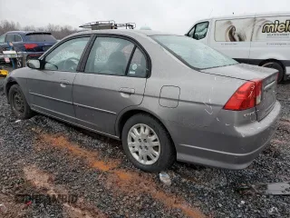 2004 Honda Civic LX with VIN 2HGES16544H532301, listed as a Copart auction lot 85538804 with 69,604 mi miles and Salvage Title. Bid and sale history available at DreamBid. Image 2.