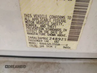 2016 Nissan Altima S с VIN 1N4AL3AP8GC248925, выставлен на аукционе IAAI как лот 42691284 с пробегом 64 898 миль миль и . История ставок и продаж доступна на DreamBid. Изображение 9.