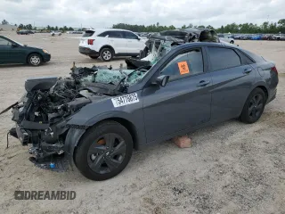 2023 Hyundai Elantra SEL with VIN KMHLM4AG7PU596825, listed as a Copart auction lot 54776875 with Not provided miles and Salvage title. Bid and sale history available at DreamBid. Image 1.
