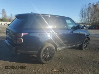 2022 Land Rover Range Rover Westminster with VIN SALGS2RU8NA463525, listed as a Copart auction lot 76359954 with 26,490 mi miles and Salvage title. Bid and sale history available at DreamBid. Image 3.