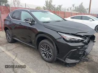 2025 Lexus NX 350h Premium with VIN JTJGKCEZ7S2040520, listed as a IAAI auction lot 41019491 with 4,169 mi miles and . Bid and sale history available at DreamBid. Image 1.