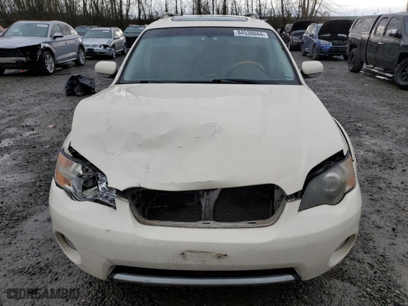 2006 Subaru Legacy Wagon Outback 3.0 R L.L. Bean with VIN 4S4BP86C764359119, listed as a Copart auction lot 84538044 with 186,275 mi miles and Salvage Title. Bid and sale history available at carsss.com. Image 5.