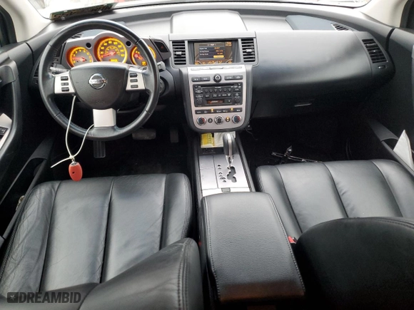 2006 Nissan Murano S with VIN JN8AZ08T16W401298, listed as a Copart auction lot 75634574 with 36,606 mi miles and Salvage Title. Bid and sale history available at carsss.com. Image 8.