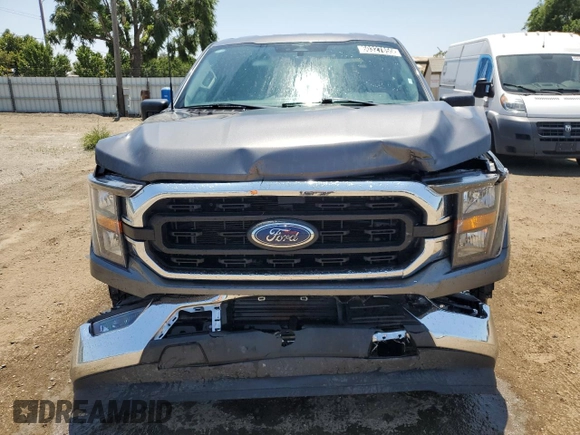 2023 Ford F-150 XL with VIN 1FTEW1C83PKE77757, listed as a Copart auction lot 60327855 with 42,728 mi miles and Clean title. Bid and sale history available at DreamBid. Image 5.