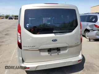 2015 Ford Transit Connect XLT with VIN NM0GE9F78F1197959, listed as a Copart auction lot 54489075 with 110,226 mi miles and Clean title. Bid and sale history available at DreamBid. Image 6.