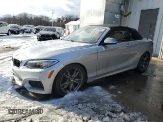 2015 BMW 2 Series M235i with VIN WBA1M1C53FV393443, listed as a Copart auction lot 44038885 with 69,299 mi miles and Clean Title. Bid and sale history available at carsss.com. Image 1.