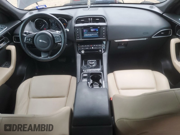 2018 Jaguar F-Pace 20d Premium with VIN SADCJ2FN5JA258135, listed as a Copart auction lot 51066355 with 133,215 mi miles and Clean title. Bid and sale history available at DreamBid. Image 8.