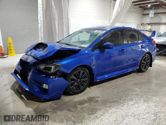 2015 Subaru WRX with VIN JF1VA1A67F9819755, listed as a Copart auction lot 48573905 with 118,122 mi miles and Salvage Title. Bid and sale history available at carsss.com. Image 1.