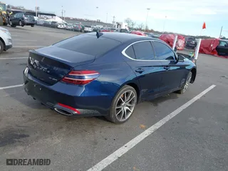 2022 Genesis G70 3.3T with VIN KMTG54TE7NU081644, listed as a IAAI auction lot 41139818 with 44,953 mi miles. Bid and sale history available at carsss.com. Image 4.