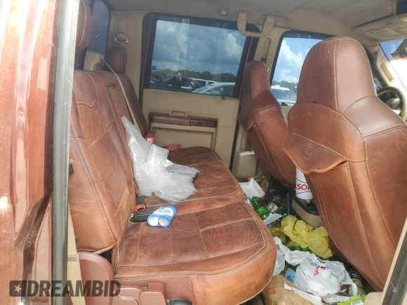 2008 Ford F-250 XL with VIN 1FTSW21R98EA16485, listed as a Copart auction lot 63039905 with 306,733 mi miles and Clean title. Bid and sale history available at DreamBid. Image 10.