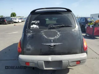 2001 Chrysler PT Cruiser with VIN 3C8FY4BB91T541978, listed as a Copart auction lot 57356105 with 202,932 mi miles and Salvage title. Bid and sale history available at DreamBid. Image 6.