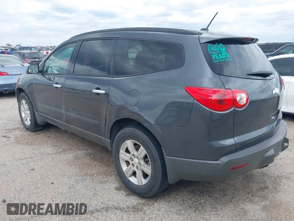 2012 Chevrolet Traverse LS with VIN 1GNKREED5CJ375122, listed as a IAAI auction lot 41993388 with 216,062 mi miles and . Bid and sale history available at DreamBid. Image 3.