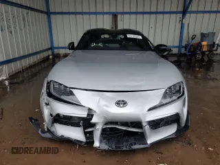 2020 Toyota Supra 3.0 with VIN WZ1DB4C06LW031027, listed as a Copart auction lot 55743535 with Not provided miles and Salvage title. Bid and sale history available at DreamBid. Image 5.
