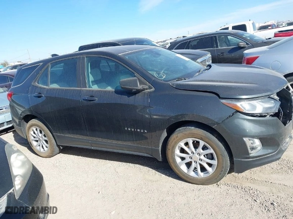 2020 Chevrolet Equinox LS with VIN 3GNAXHEV2LS601658, listed as a IAAI auction lot 41520775 with 67,221 mi miles. Bid and sale history available at carsss.com. Image 13.