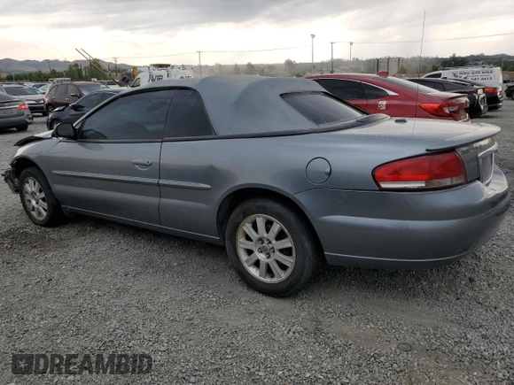 2006 Chrysler Sebring GTC с VIN 1C3EL75R66N204038, выставлен на аукционе Copart как лот 59335865 с пробегом 124 614 миль миль и Списание • Salvage title. История ставок и продаж доступна на DreamBid. Изображение 2.
