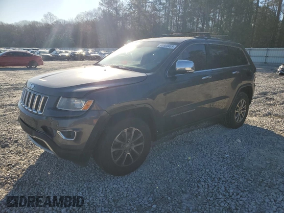 2014 Jeep Grand Cherokee Limited with VIN 1C4RJFBG5EC189946, listed as a Copart auction lot 46660465 with 206,584 mi miles and Salvage Title. Bid and sale history available at carsss.com. Image 1.