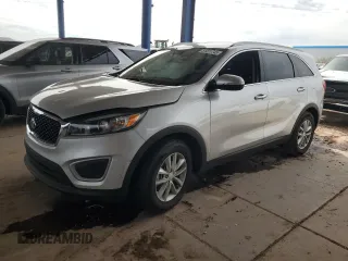 2018 Kia Sorento LX with VIN 5XYPG4A39JG409216, listed as a Copart auction lot 51011745 with 86,033 mi miles and Salvage Title. Bid and sale history available at carsss.com. Image 1.