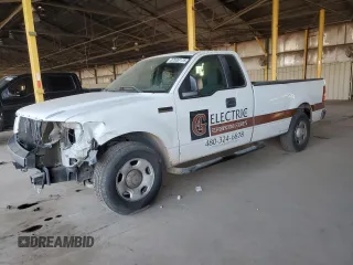 2007 Ford F-150 XL with VIN 1FTRF12207KC63145, listed as a Copart auction lot 87936175 with 145,264 mi miles and Salvage Title. Bid and sale history available at carsss.com. Image 1.